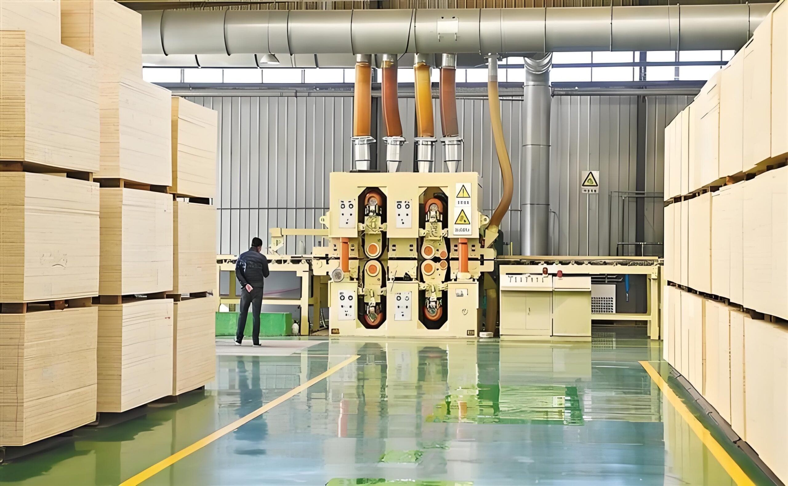 Production Line & Veneer Sorting
